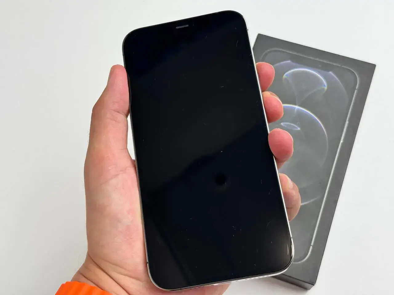 Б/У Apple iPhone 12 Pro Max 256GB Graphite (MGCK3, MGDC3) - Состояние: хорошее | Аккумулятор: 100% | Комплект: полный