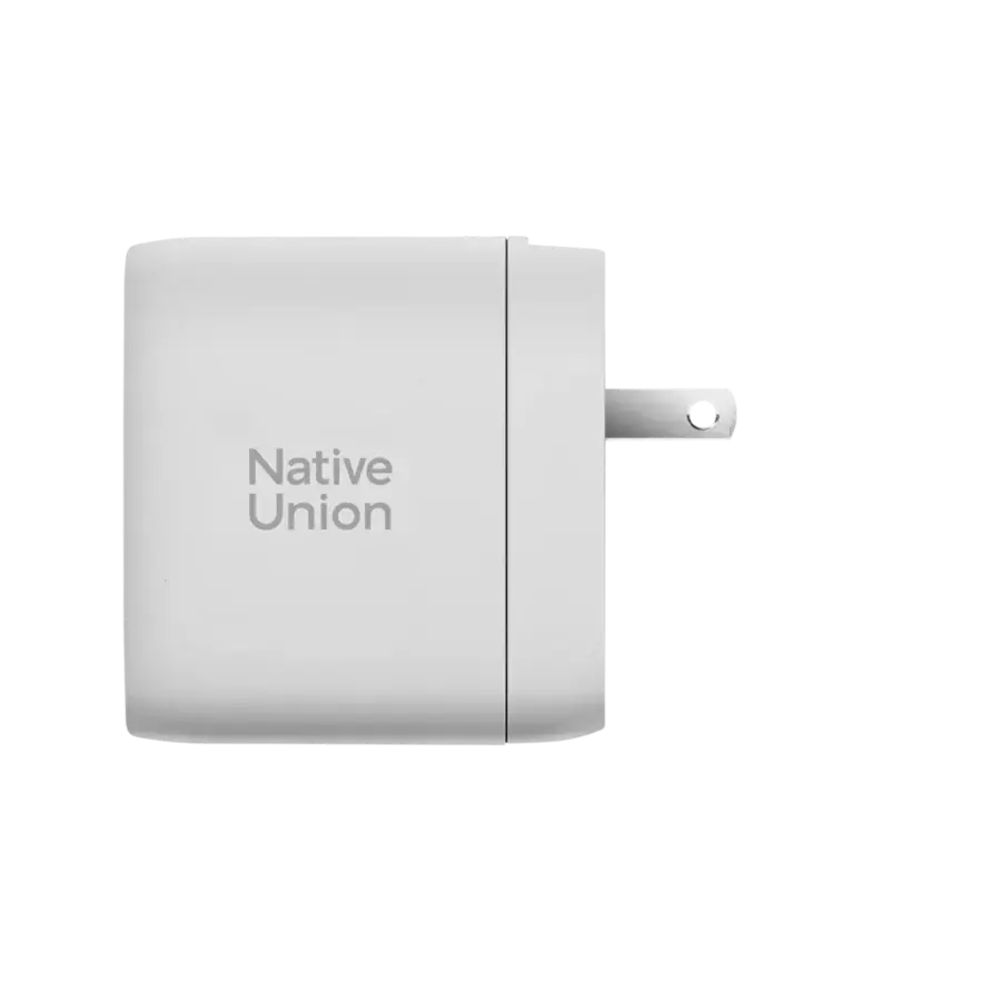 Зарядний пристрій Native Union Fast GaN Charger PD 67W 3 Ports - White (FAST-PD67-WHT-2CA)