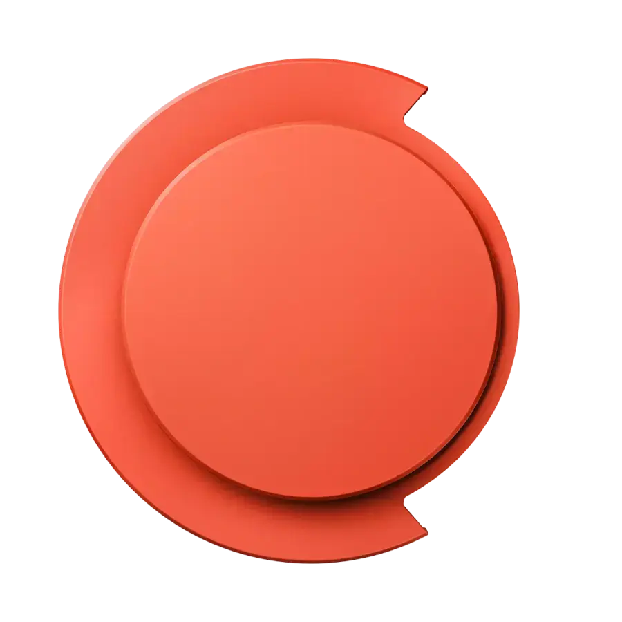 Внешние сменные крышки для наушников Dyson OnTrack Outer Caps - Ceramic Cinnabar (974196-10)