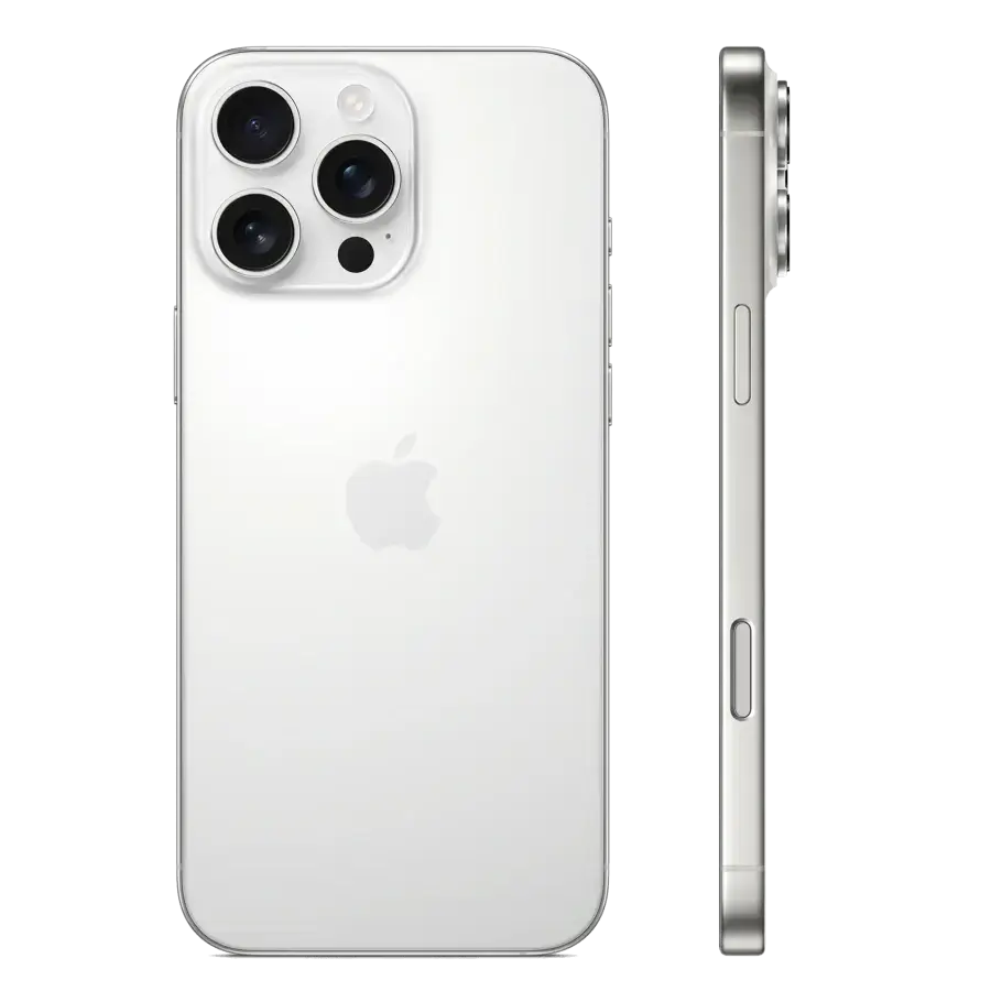 Apple iPhone 16 Pro Max 1TB Dual Sim White Titanium (MYW03)