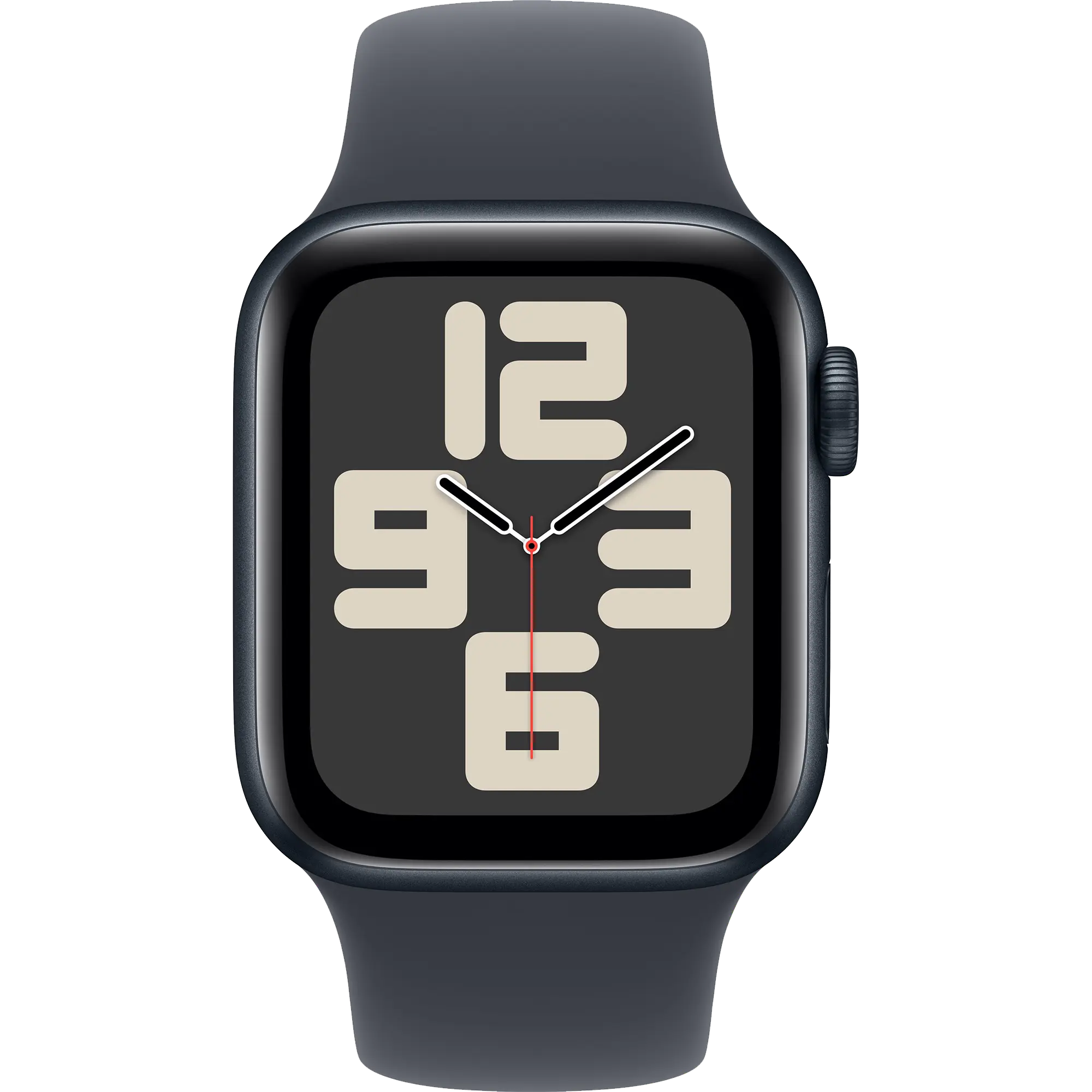 Apple Watch SE 2 2024 GPS 40 mm Midnight Aluminum Case with Midnight Sport Band M/L (MXE93)