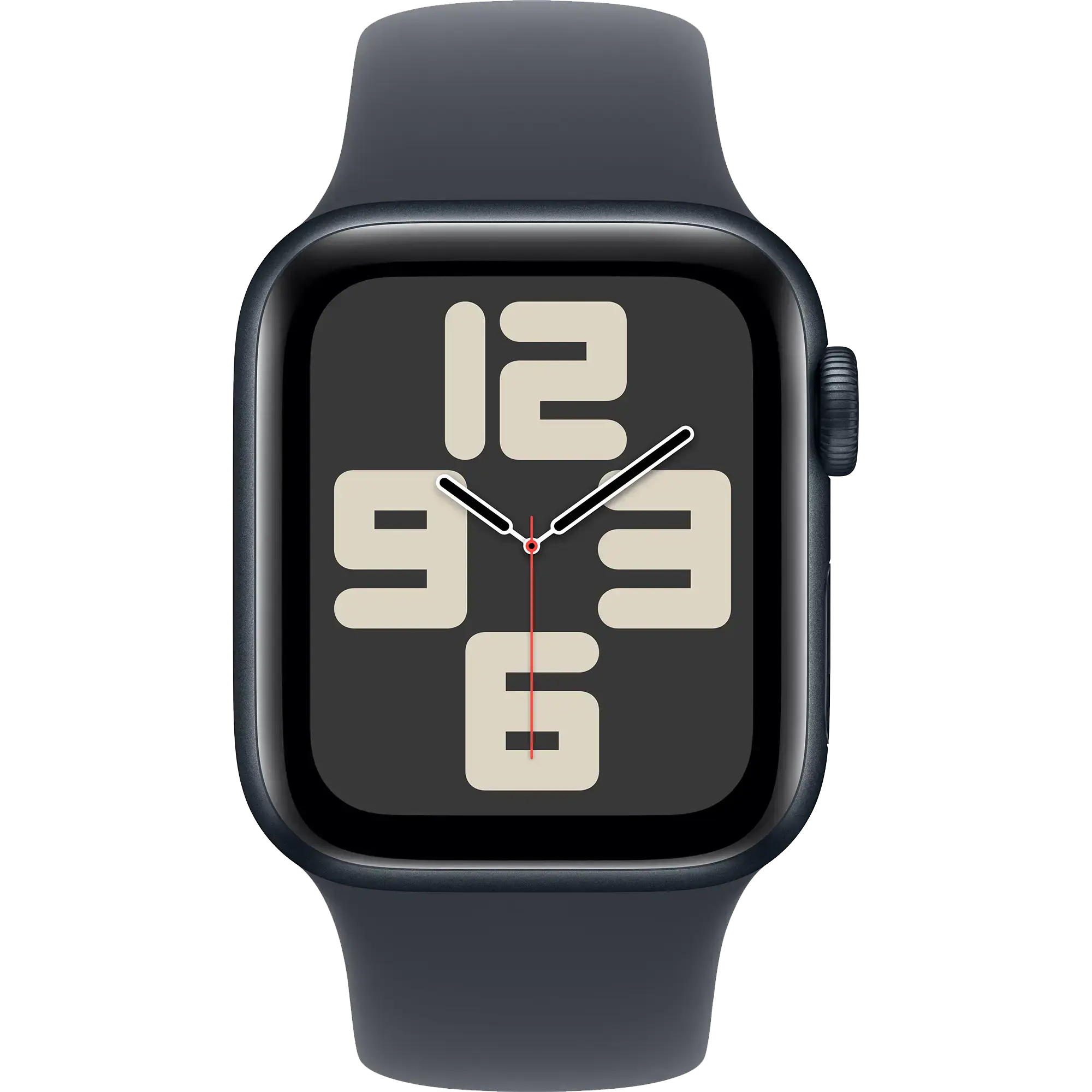 Apple Watch SE 2 2024 GPS 40 mm Midnight Aluminum Case with Midnight Sport Band S/M (MXE73)