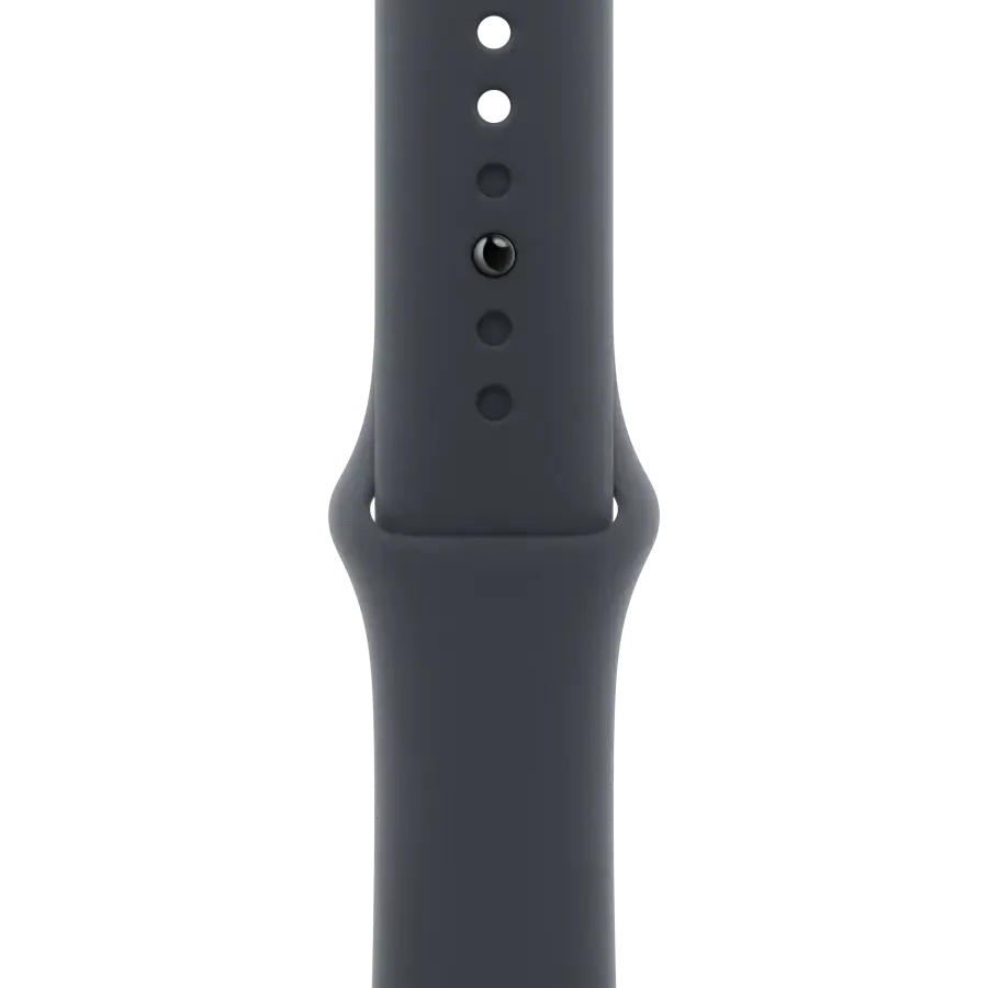 Apple Watch SE 2 2024 GPS 44mm Midnight Aluminum Case with Midnight Sport Band - S/M (MXEJ3)