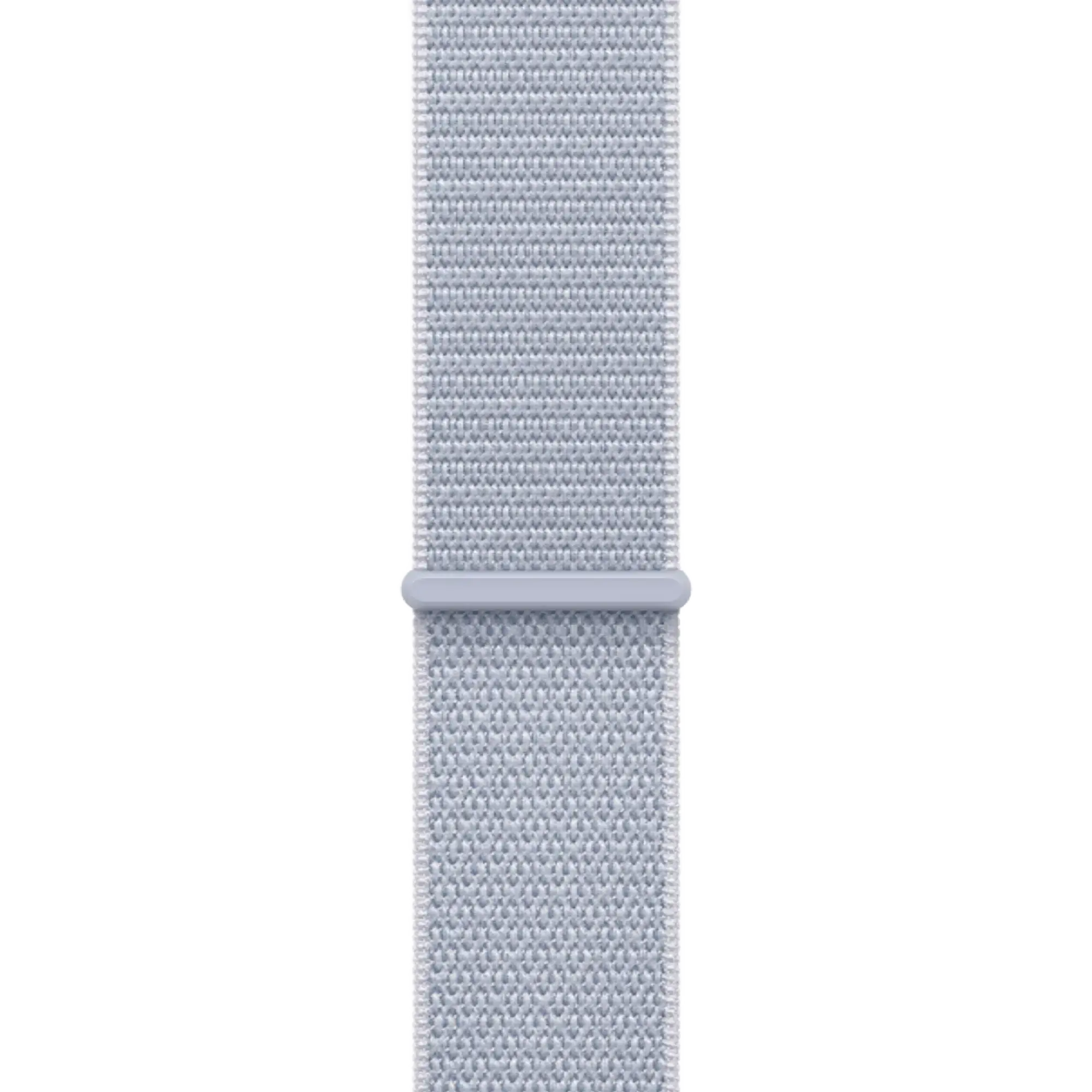 Apple Watch SE 2 2024 GPS + Cellular 40mm Silver Aluminum Case with Blue Cloud Sport Loop (MYJ83, MXGE3)