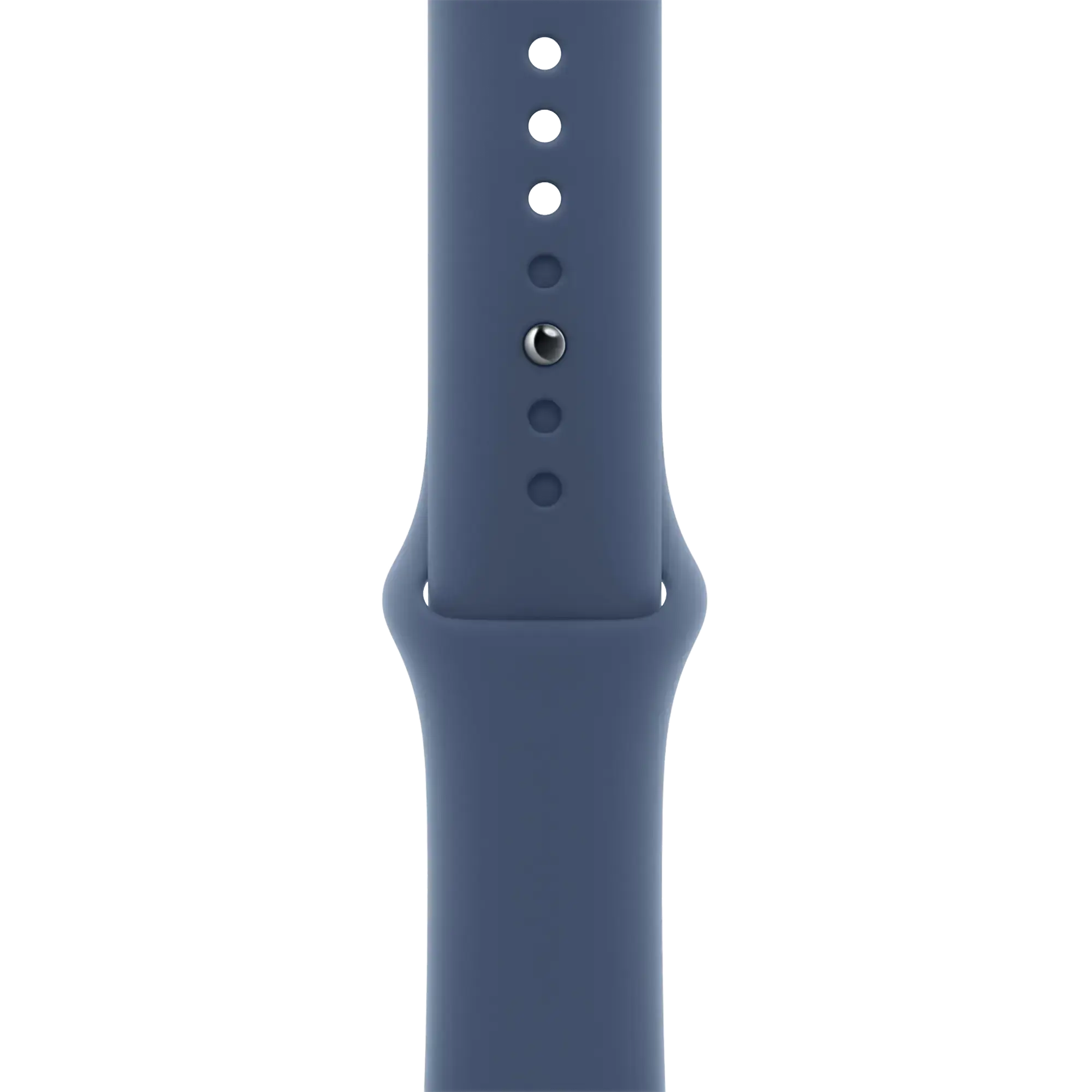 Apple Watch SE 2 2024 GPS + Cellular 44mm Silver Aluminum Case with Denim Sport Band - M/L (MXG53, MXGQ3)