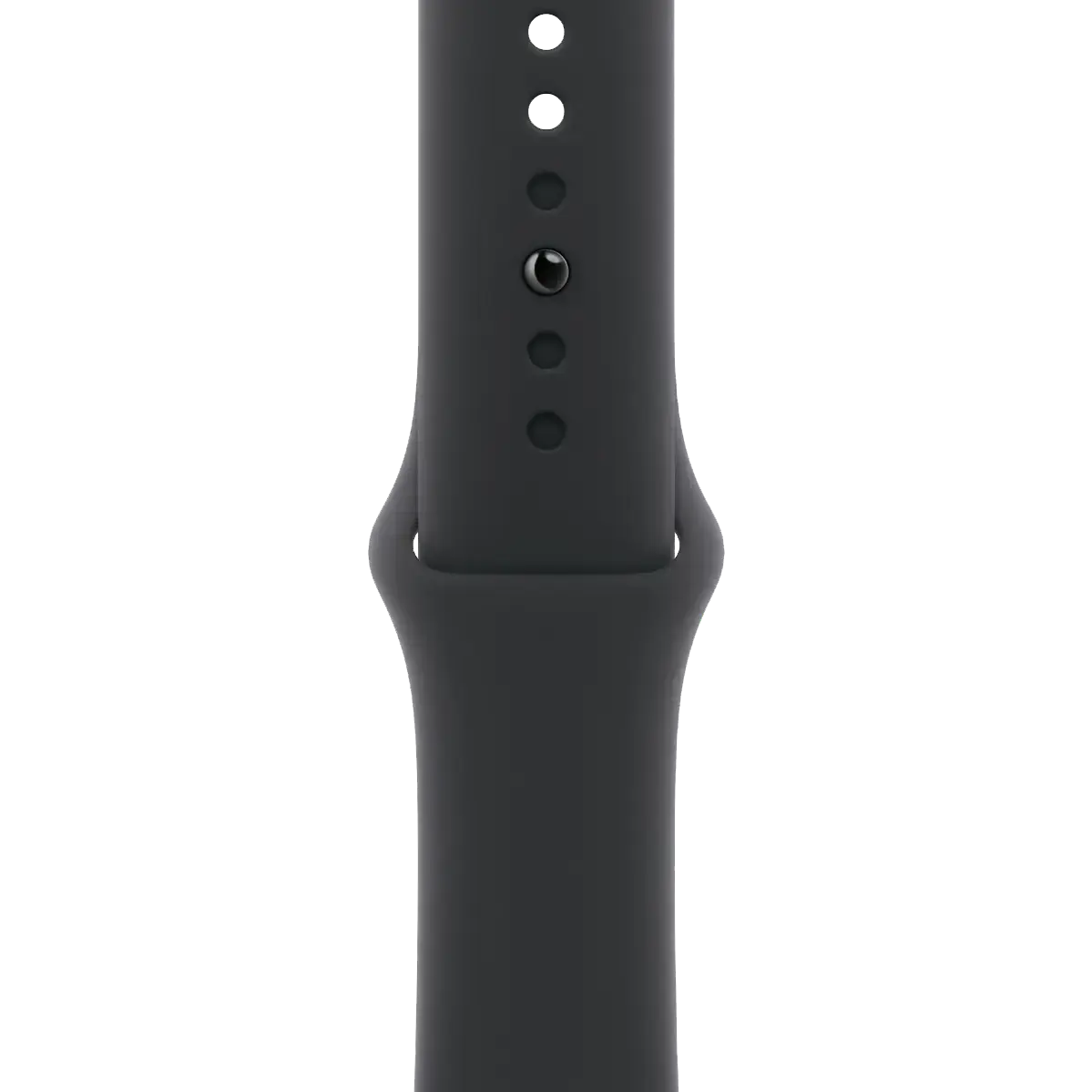 Apple Watch Series 10 GPS 42mm Jet Black Aluminum Case with Black Sport Band - S/M (MWWE3)