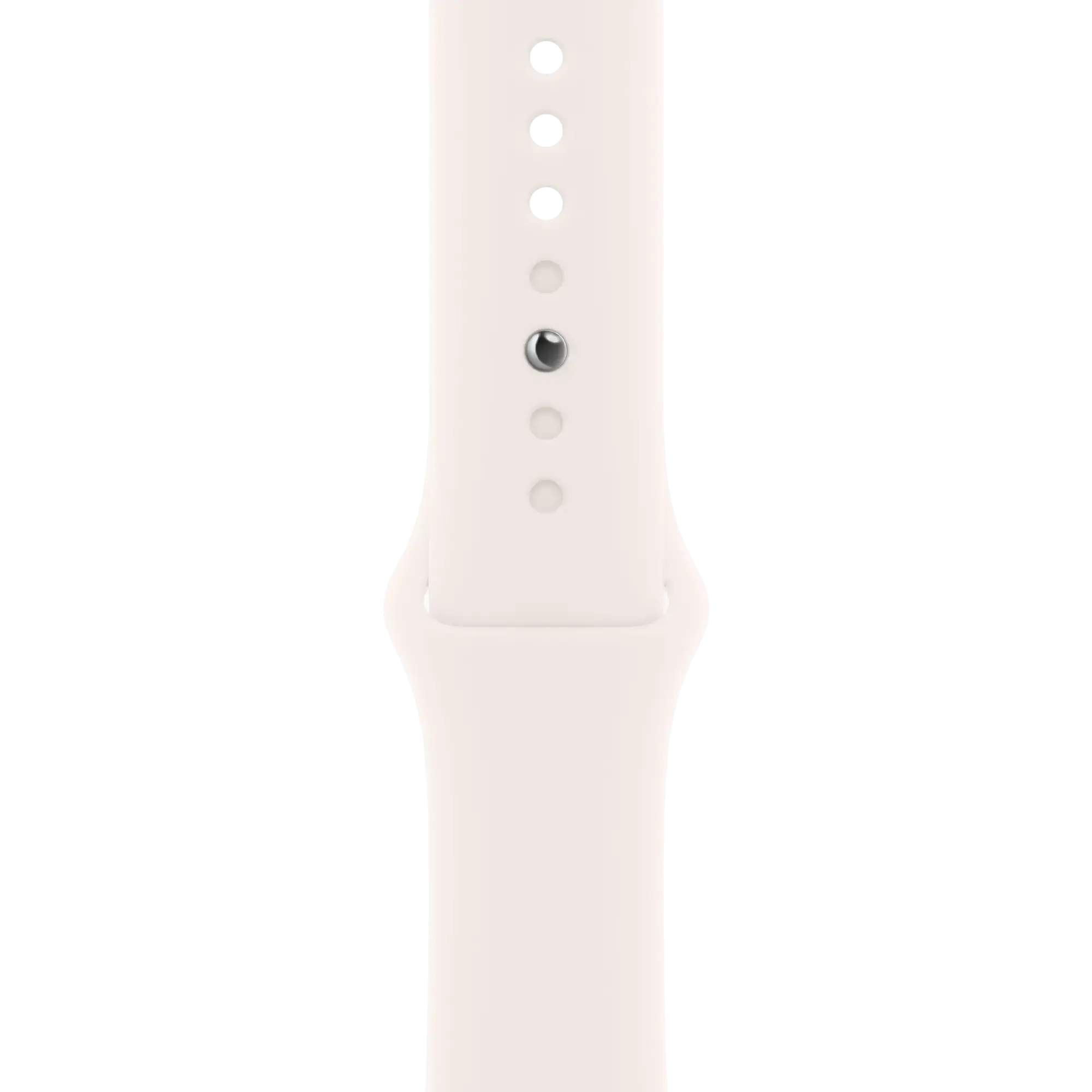Apple Watch Series 10 GPS 46mm Rose Gold Aluminum Case with Light Blush Sport Band - M/L (MWWU3)