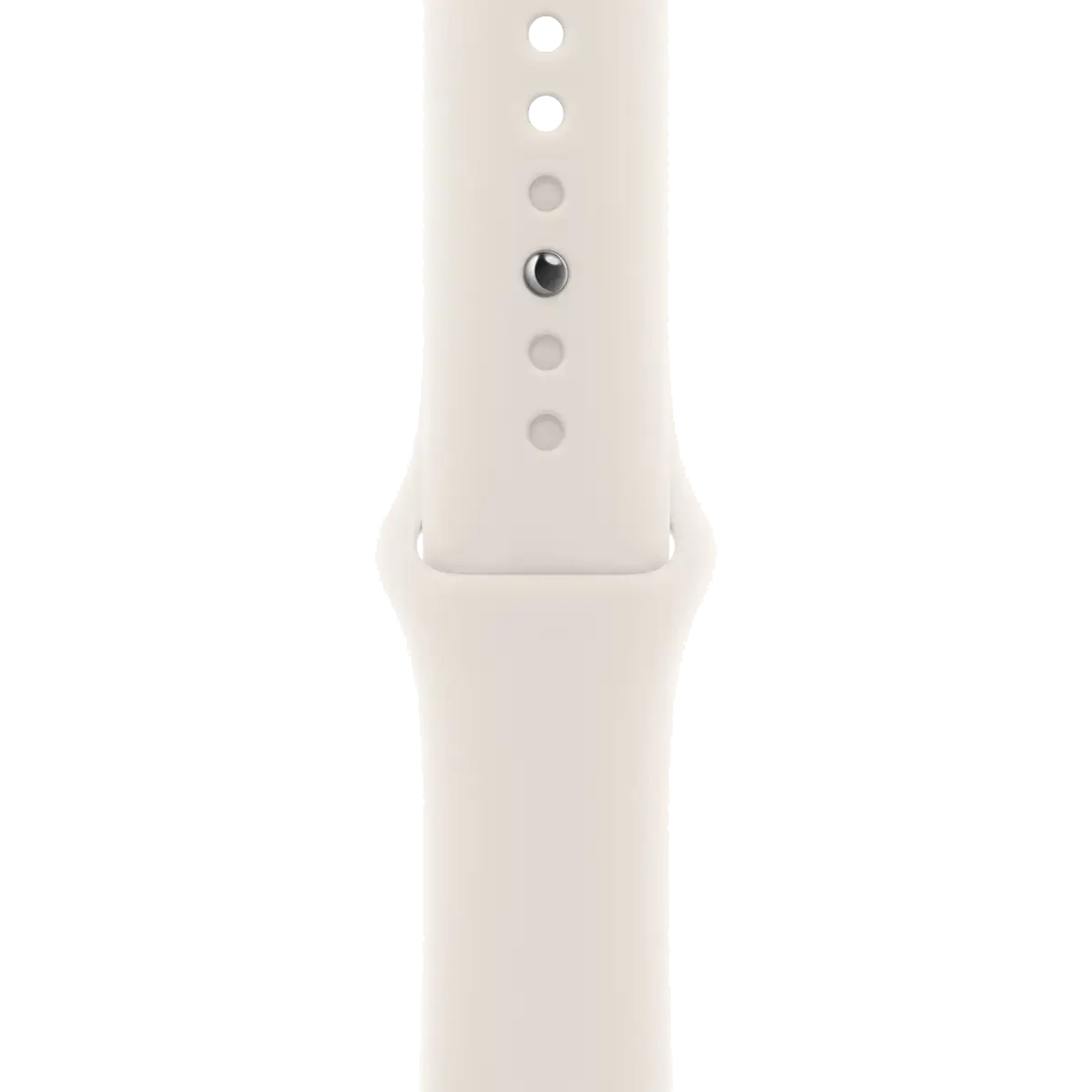 Apple Watch Series 10 GPS + Cellular 42mm Gold Titanium Case with Starlight Sport Band - M/L (MX073)