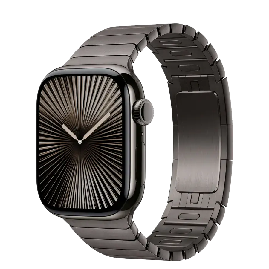 Apple Watch Series 10 GPS + Cellular 42mm Slate Titanium Case with Slate Link Bracelet (MX0M3+MXMD3)