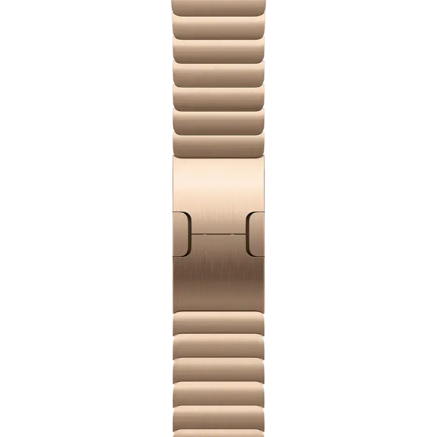 Apple Watch Series 10 GPS + Cellular 46mm Gold Titanium Case with Gold Link Bracelet (MX183+MXMH3)