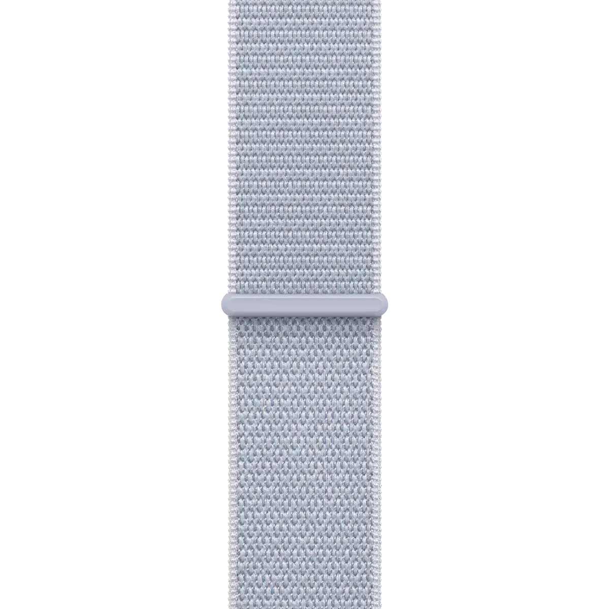 Apple Watch Series 10 GPS + Cellular 46mm Silver Aluminum Case with Blue Cloud Sport Loop (MWY23)