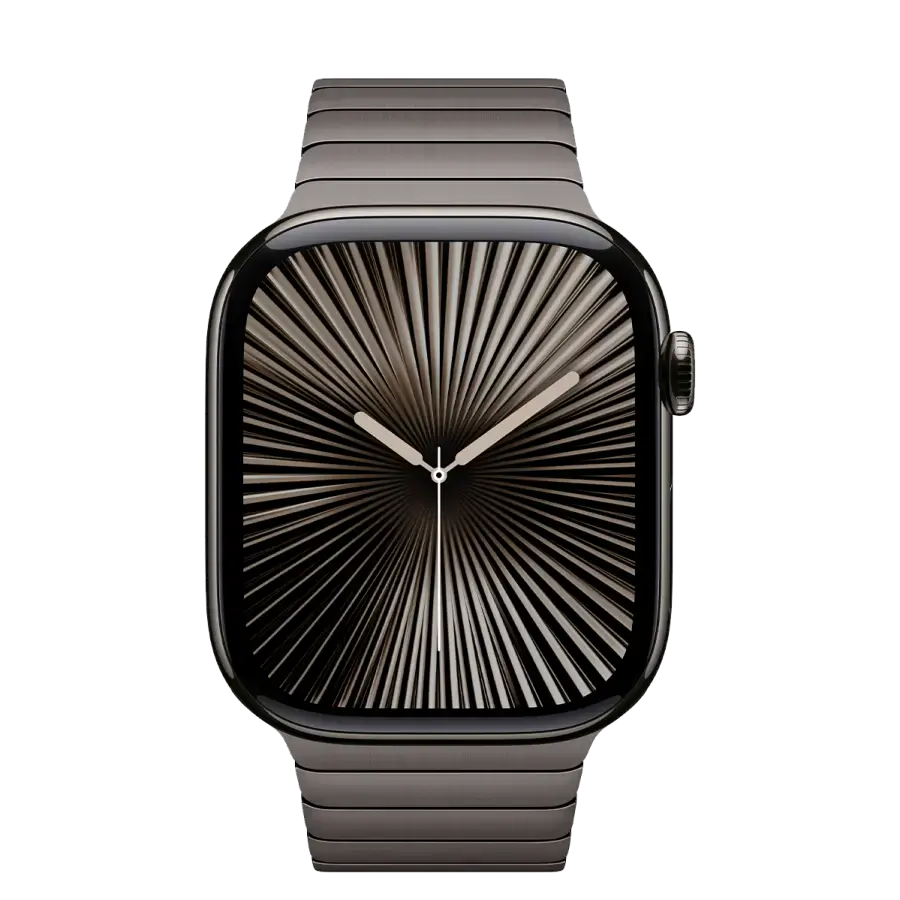 Apple Watch Series 10 GPS + Cellular 46mm Slate Titanium Case with Slate Link Bracelet (MX173+MXMK3)