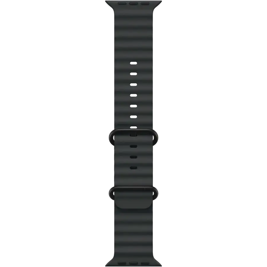 Apple Watch Ultra 2 2024 GPS + Cellular 49mm Black Titanium Case with Black Ocean Band (MX4P3)