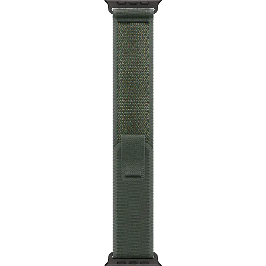 Apple Watch Ultra 2 2024 GPS + Cellular 49mm Black Titanium Case with Green Trail Loop - S/M (MYTJ3+MYQ33)