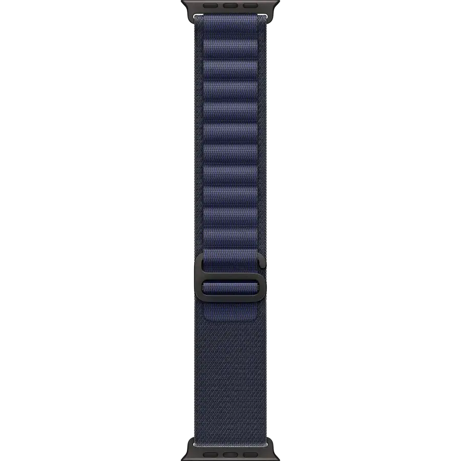 Apple Watch Ultra 2 2024 GPS + Cellular 49mm Black Titanium Case with Navy Alpine Loop - Small (MYTF3+MYPW3)
