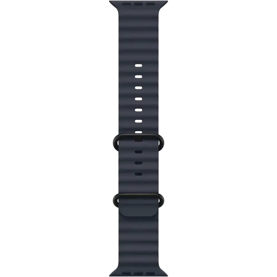 Apple Watch Ultra 2 2024 GPS + Cellular 49mm Black Titanium Case with Navy Ocean Band (MYTC3+MYPA3)