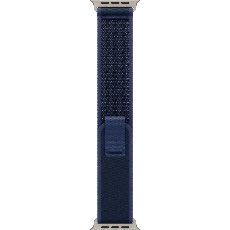 Apple Watch Ultra 2 2024 GPS + Cellular 49mm Natural Titanium Case with Blue Trail Loop - S/M (MX4J3)