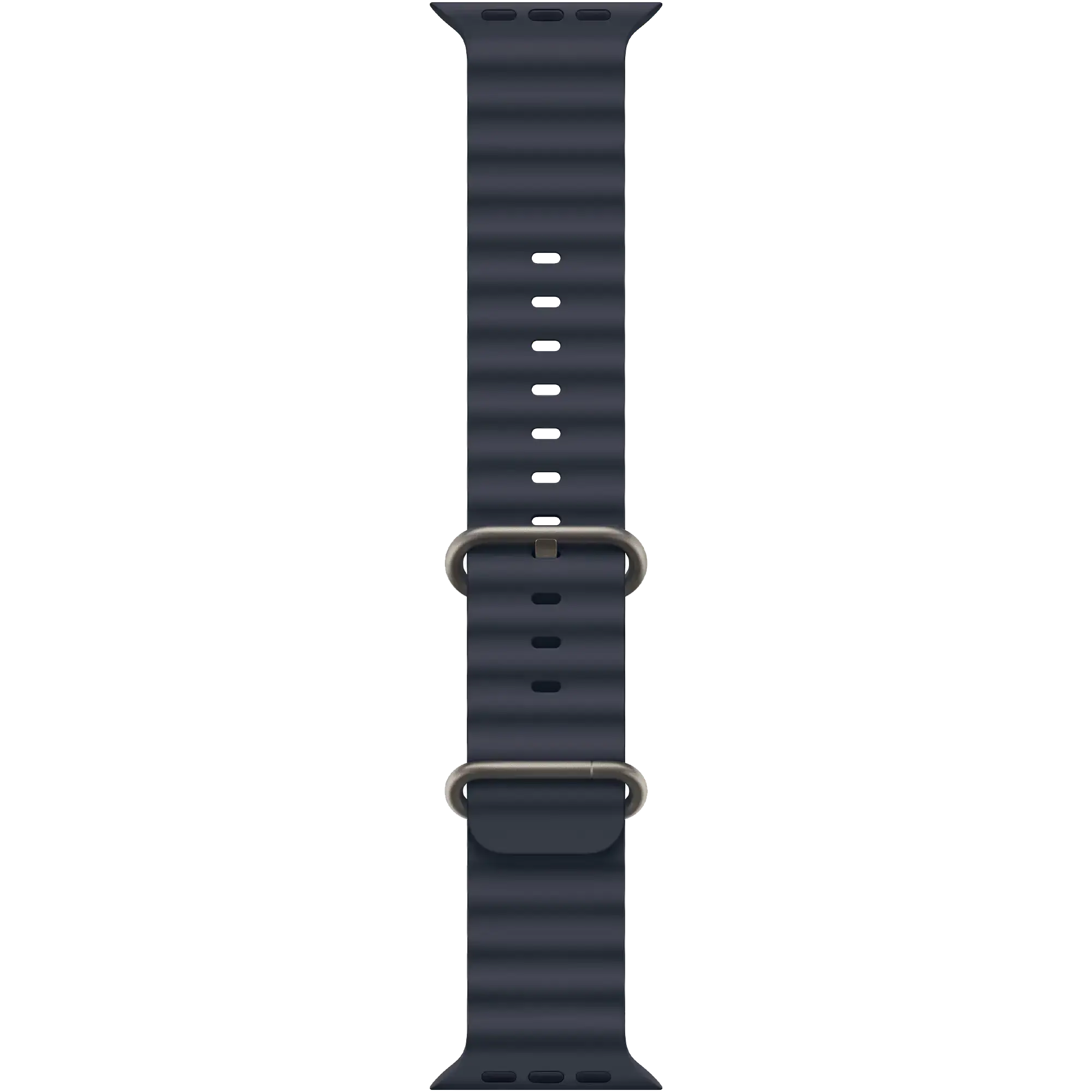 Apple Watch Ultra 2 2024 GPS + Cellular 49mm Natural Titanium Case with Navy Ocean Band (MX4D3)