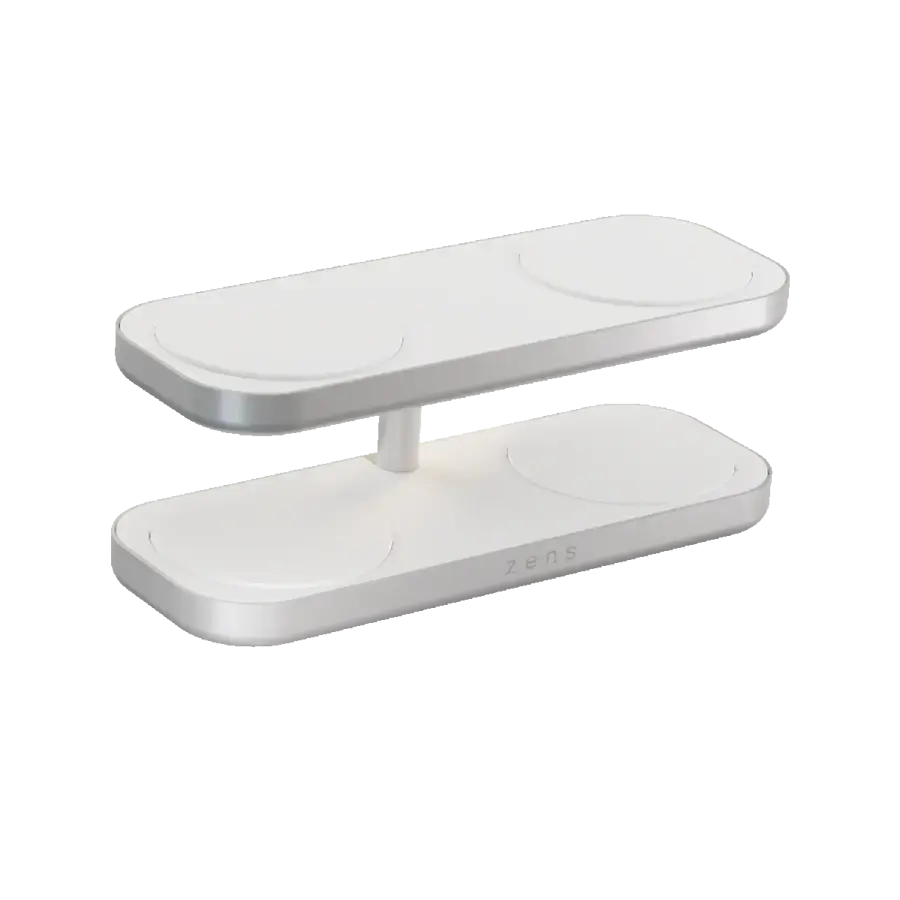 Бездротовий зарядний пристрій Zens Quattro Pro 4 - White (ZEQC01W/00)