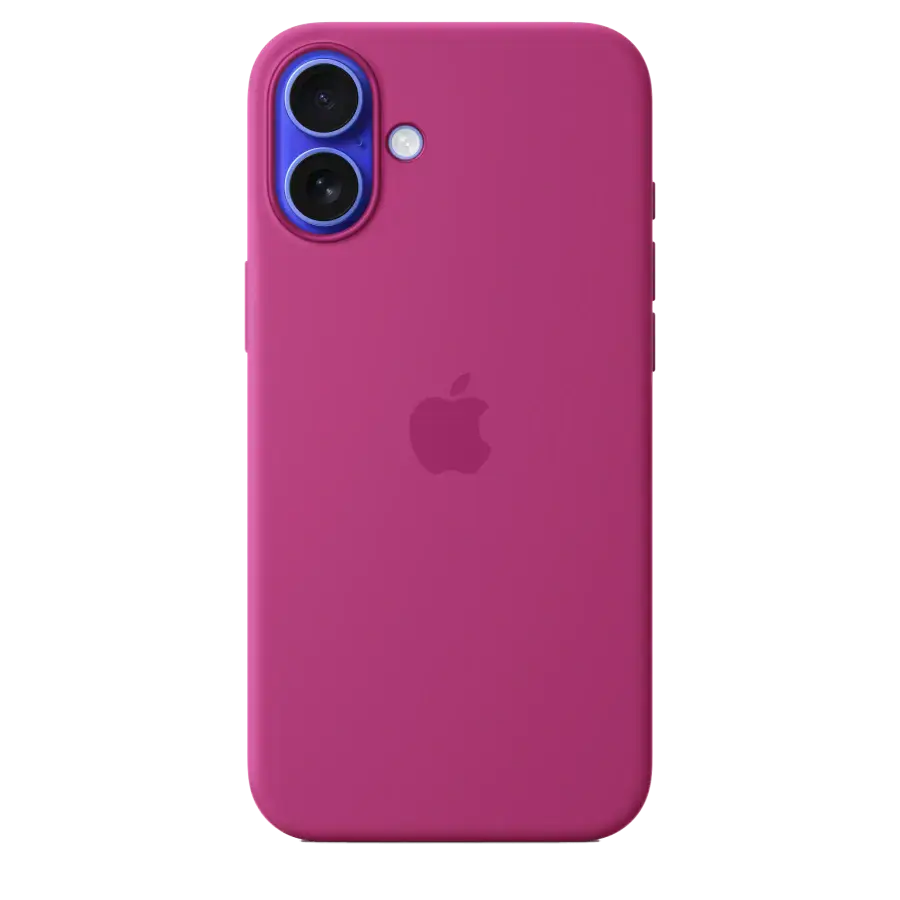 Чехол Apple iPhone 16 Plus Silicone Case with MagSafe - Fuchsia (MYYE3)