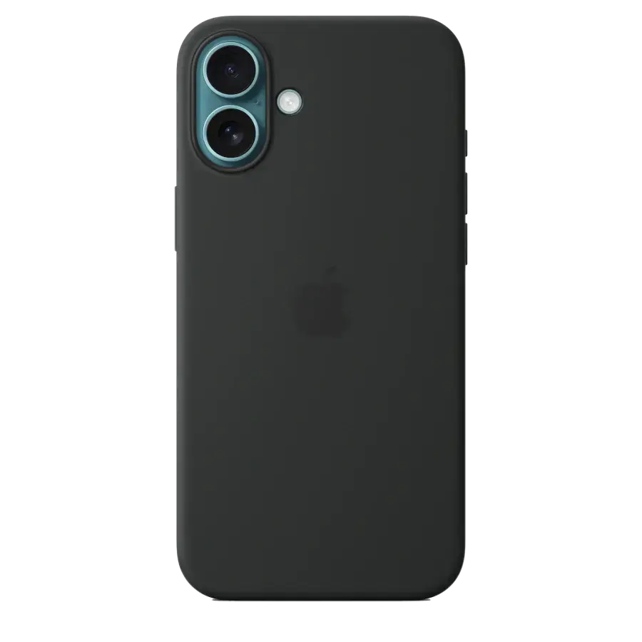 Чохол Apple iPhone 16 Plus Silicone Case with MagSafe Lux Copy - Black