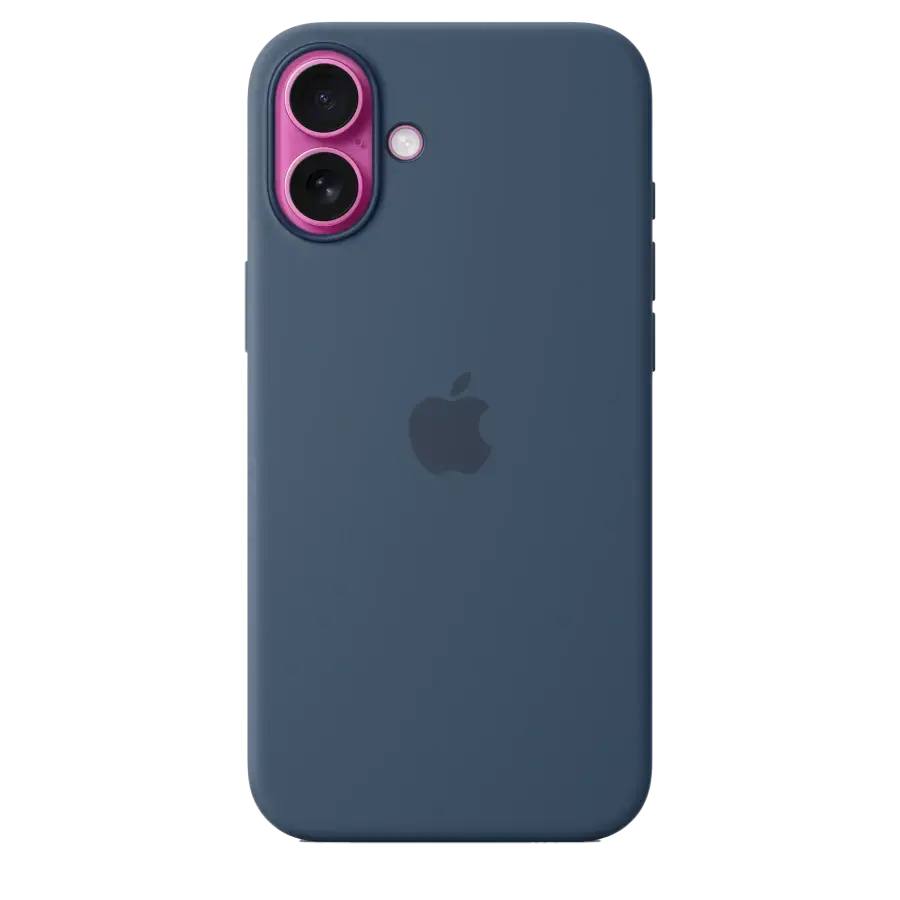 Чохол Apple iPhone 16 Plus Silicone Case with MagSafe Lux Copy - Denim