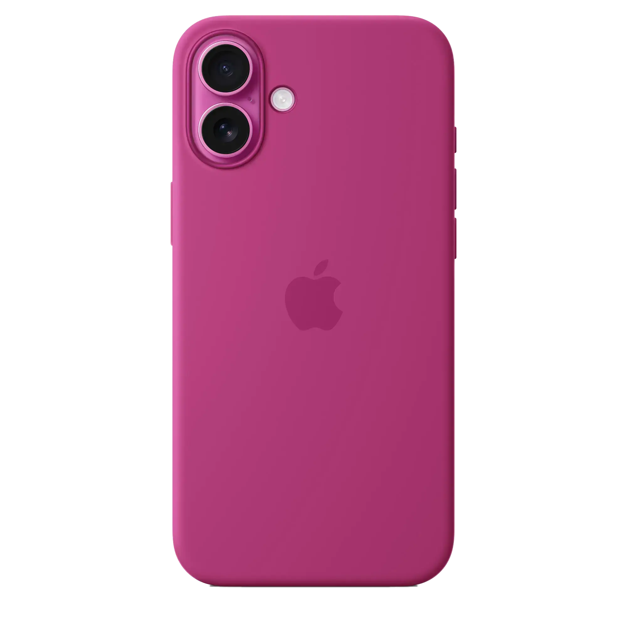 Чехол Apple iPhone 16 Plus Silicone Case with MagSafe Lux Copy - Fuchsia