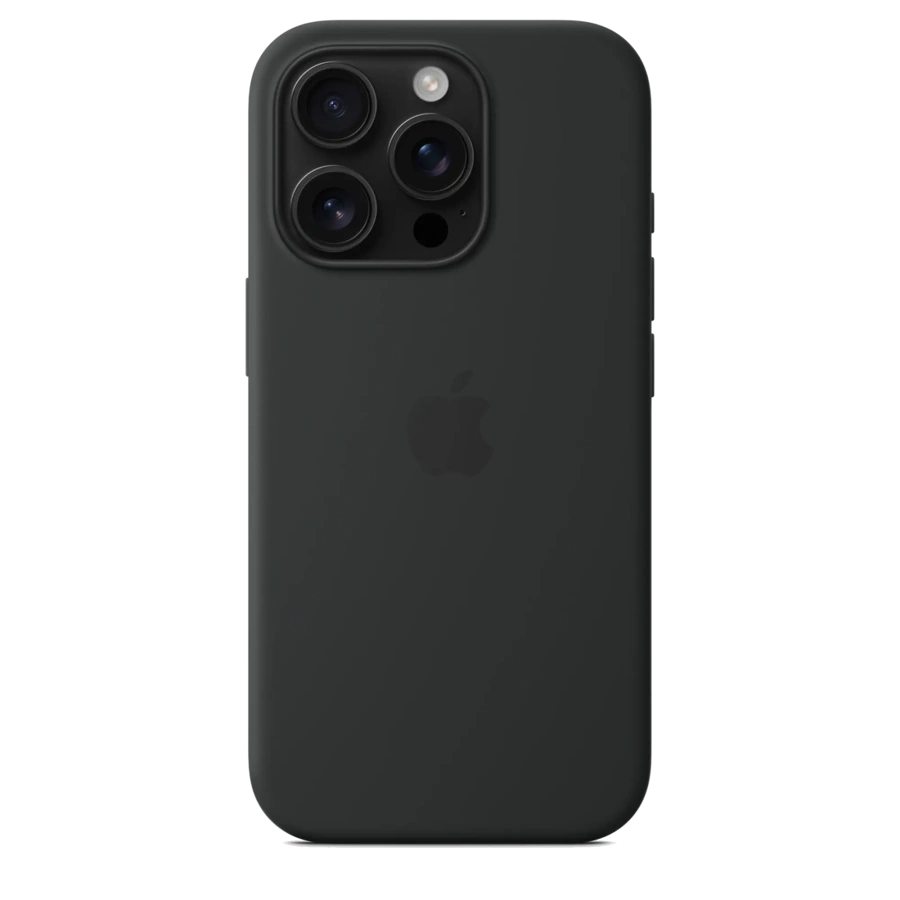 Чохол Apple iPhone 16 Pro Max Silicone Case with MagSafe - Black (MYYT3)