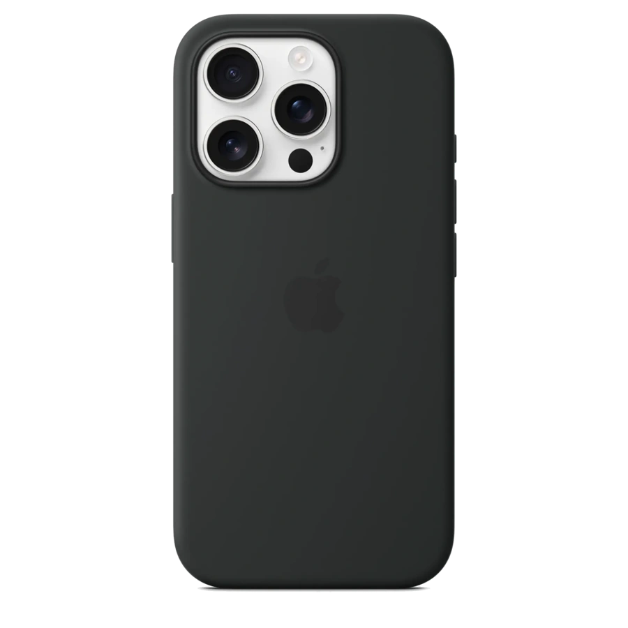Чохол Apple iPhone 16 Pro Max Silicone Case with MagSafe - Black (MYYT3)