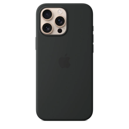 Чохол Apple iPhone 16 Pro Max Silicone Case with MagSafe Lux Copy - Black