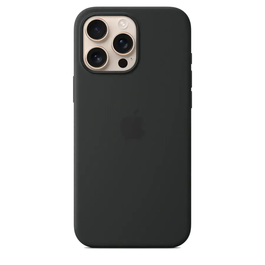 Чехол Apple iPhone 16 Pro Max Silicone Case with MagSafe Lux Copy - Black