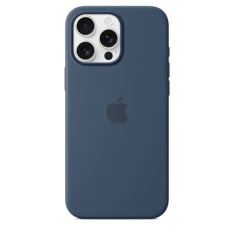 Чехол Apple iPhone 16 Pro Max Silicone Case with MagSafe - Denim (MYYU3)