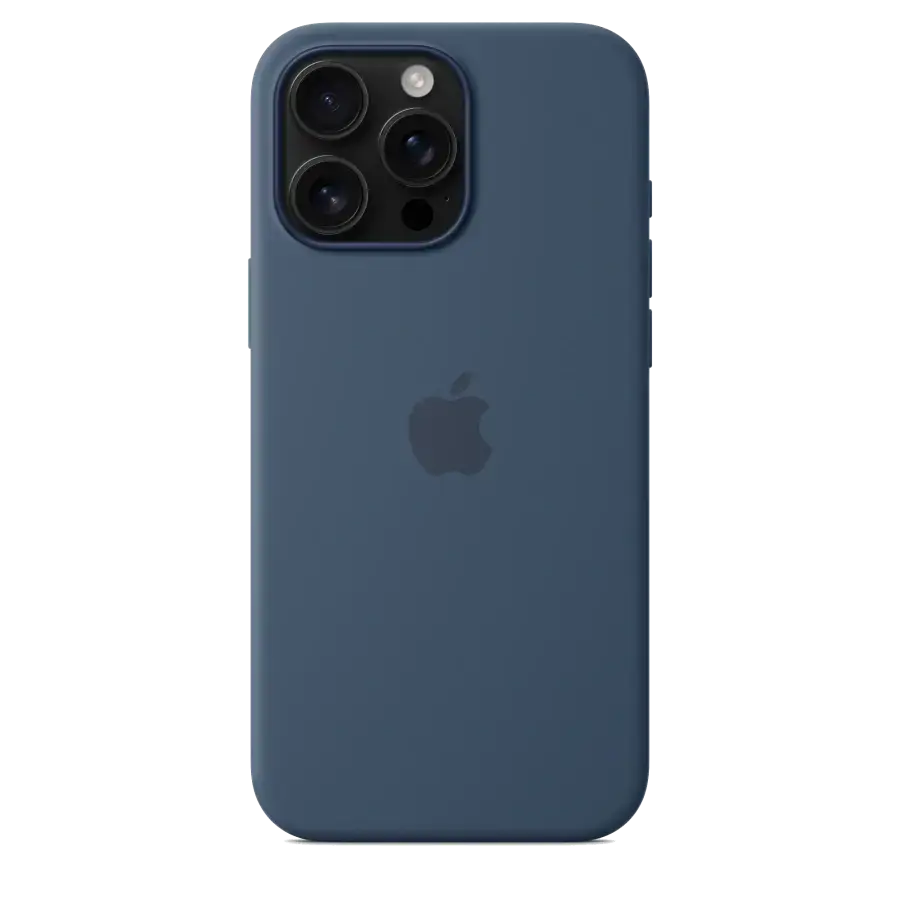 Чехол Apple iPhone 16 Pro Max Silicone Case with MagSafe - Denim (MYYU3)