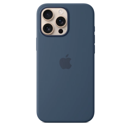 Чохол Apple iPhone 16 Pro Max Silicone Case with MagSafe - Denim (MYYU3)