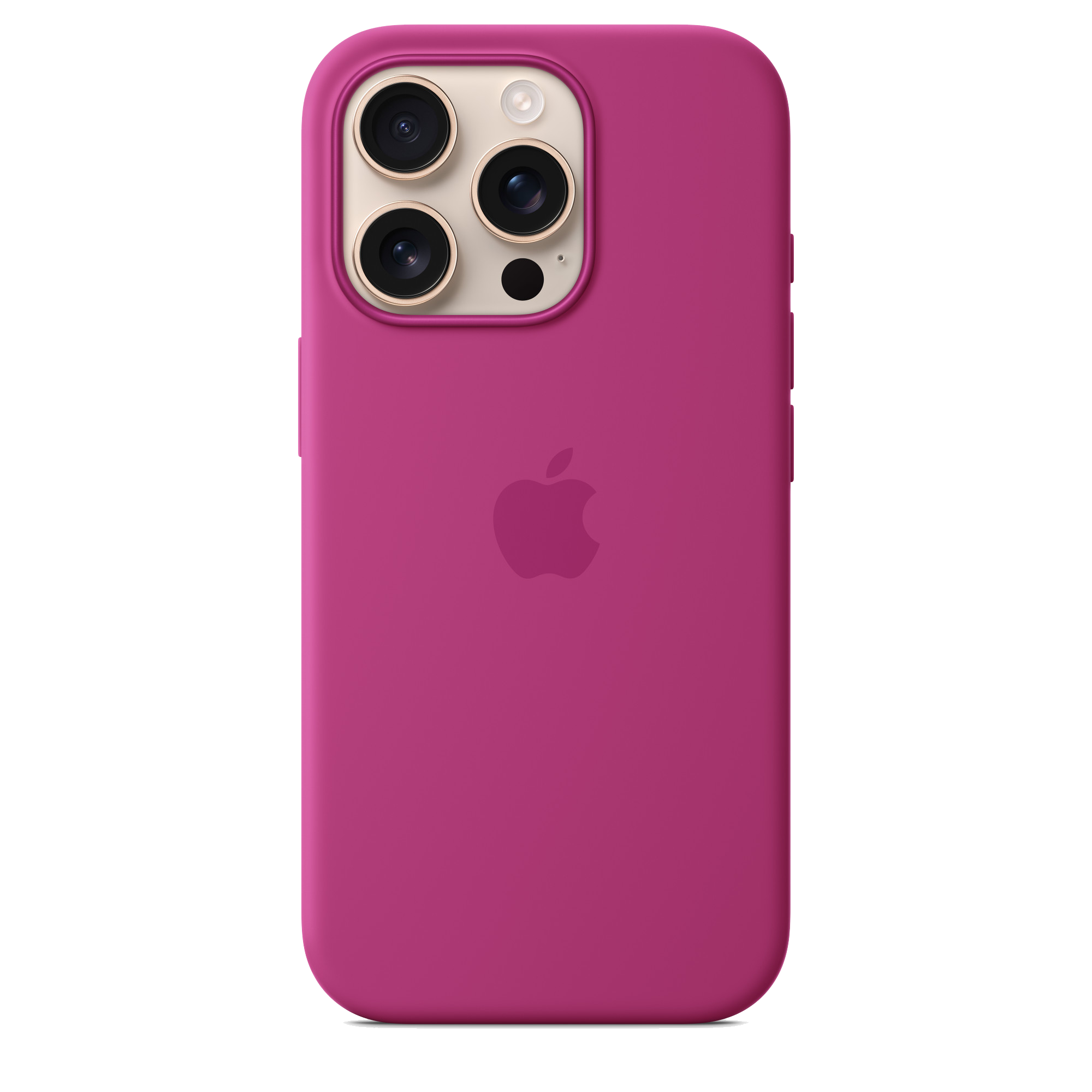 Чехол Apple iPhone 16 Pro Silicone Case with MagSafe - Fuchsia (MYYN3)