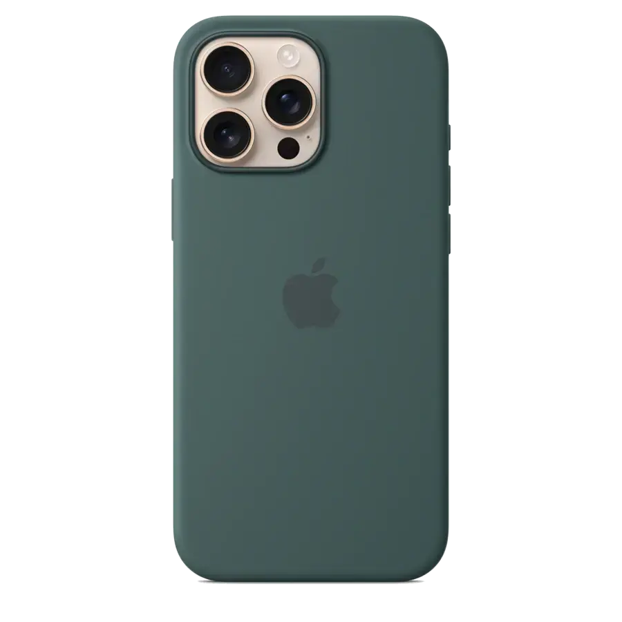 Чехол Apple iPhone 16 Pro Max Silicone Case with MagSafe Lux Copy - Lake Green