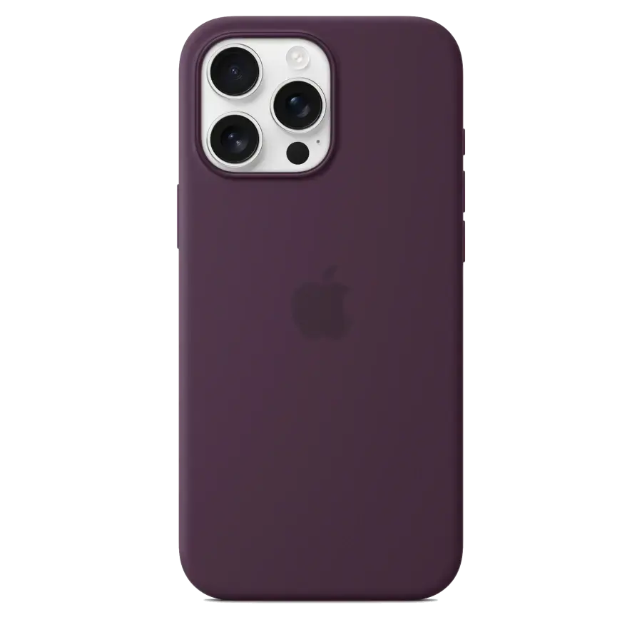 Чехол Apple iPhone 16 Pro Max Silicone Case with MagSafe Lux Copy - Plum