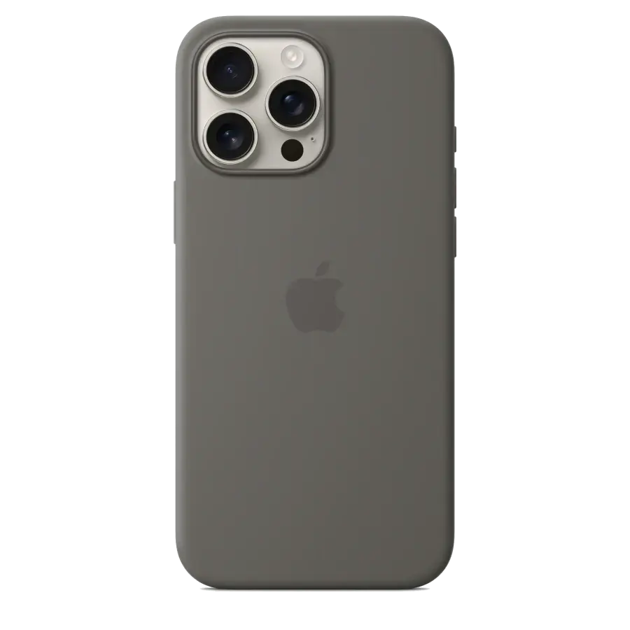 Чохол Apple iPhone 16 Pro Max Silicone Case with MagSafe Lux Copy - Stone Gray