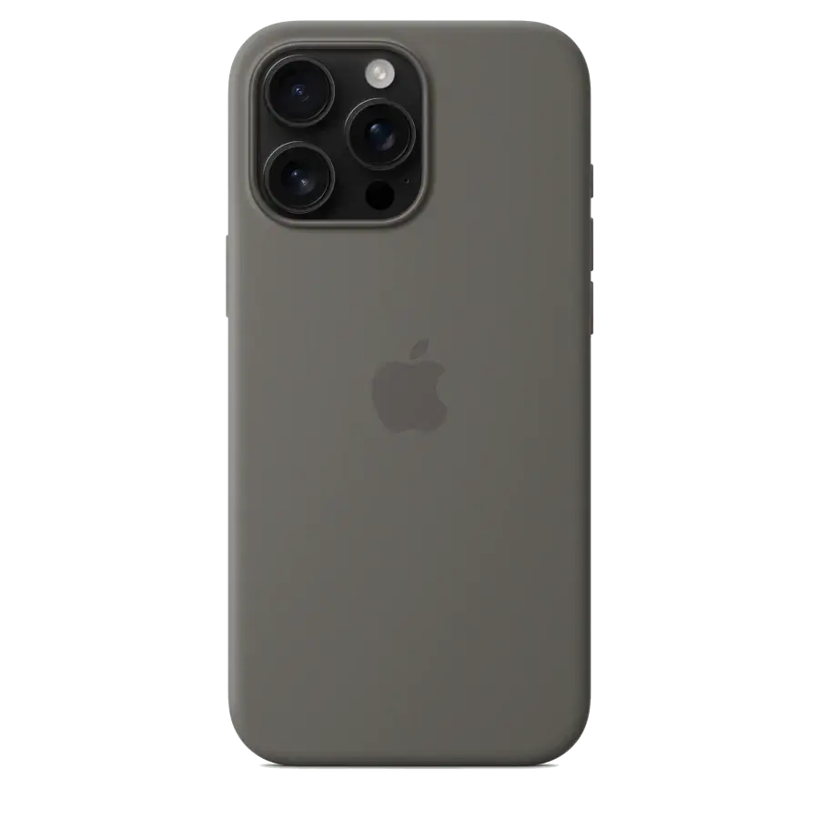 Чохол Apple iPhone 16 Pro Max Silicone Case with MagSafe Lux Copy - Stone Gray