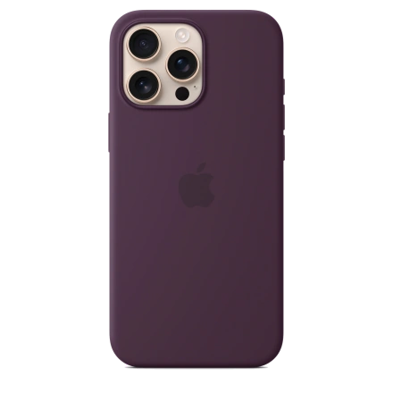 Чохол Apple iPhone 16 Pro Max Silicone Case with MagSafe - Plum (MYYW3)