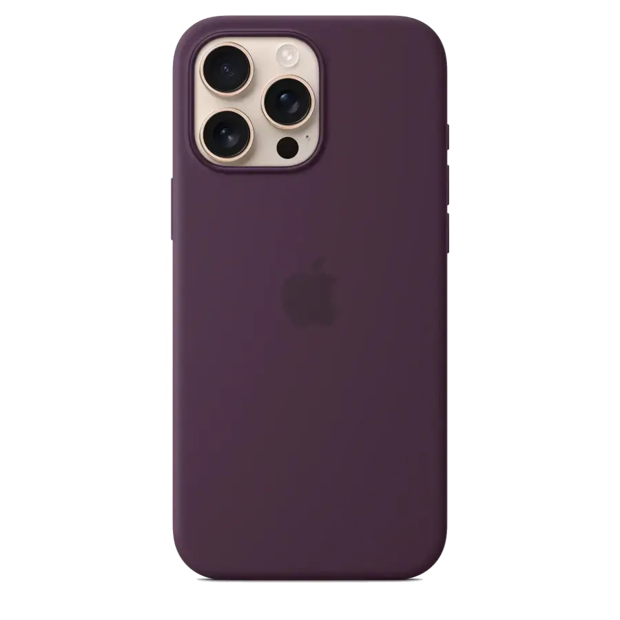 Чехол Apple iPhone 16 Pro Max Silicone Case with MagSafe Lux Copy - Plum