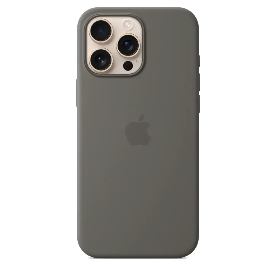 Чохол Apple iPhone 16 Pro Max Silicone Case with MagSafe Lux Copy - Stone Gray