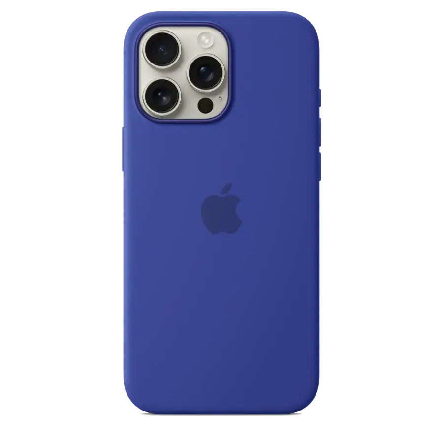 Чехол Apple iPhone 16 Pro Max Silicone Case with MagSafe - Ultramarine (MYYY3)