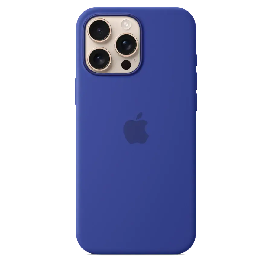 Чехол Apple iPhone 16 Pro Max Silicone Case with MagSafe - Ultramarine (MYYY3)