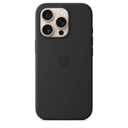 Чехол Apple iPhone 16 Pro Silicone Case with MagSafe - Black (MYYJ3)