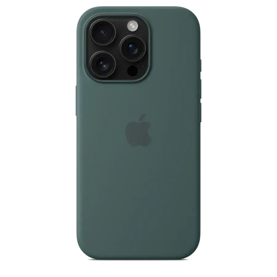 Чохол Apple iPhone 16 Pro Silicone Case with MagSafe - Lake Green (MYYR3)