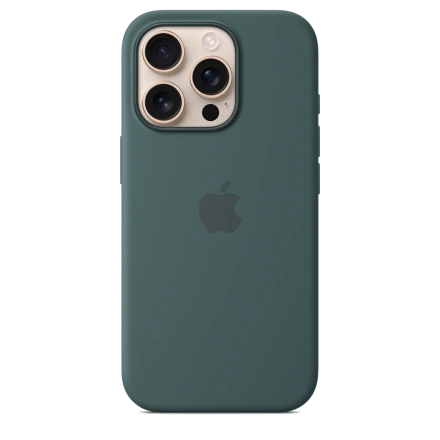 Чехол Apple iPhone 16 Pro Silicone Case with MagSafe - Lake Green (MYYR3)