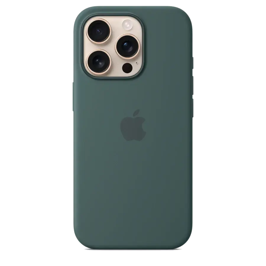Чохол Apple iPhone 16 Pro Silicone Case with MagSafe - Lake Green (MYYR3)