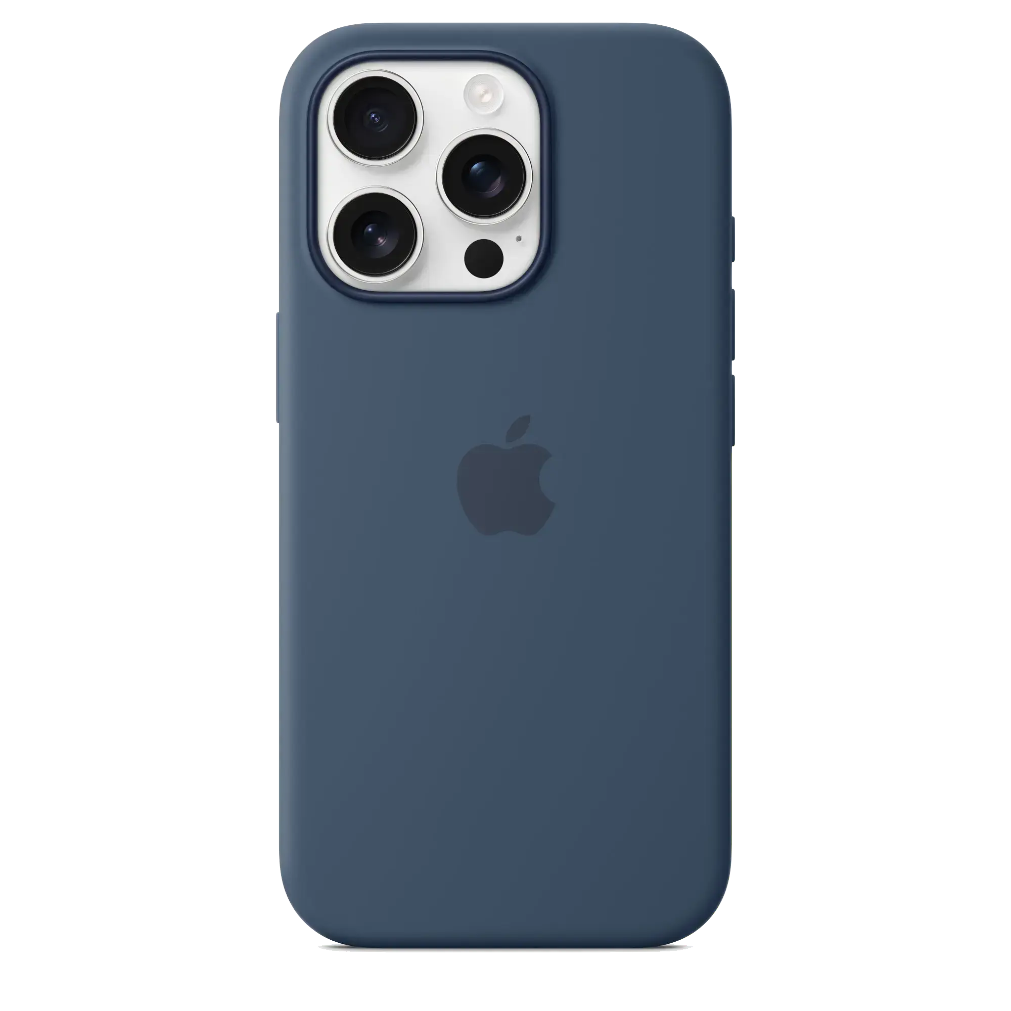 Чехол Apple iPhone 16 Pro Silicone Case with MagSafe Lux Copy - Denim
