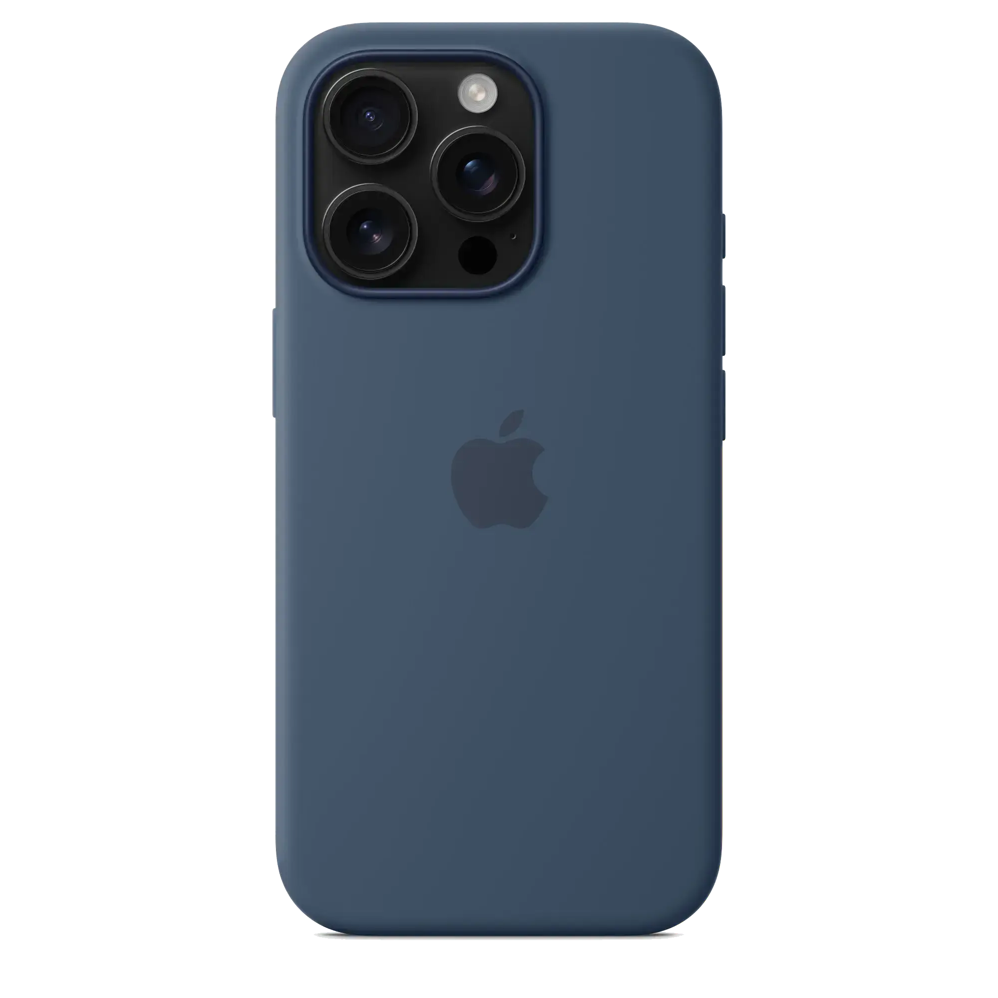Чехол Apple iPhone 16 Pro Silicone Case with MagSafe Lux Copy - Denim
